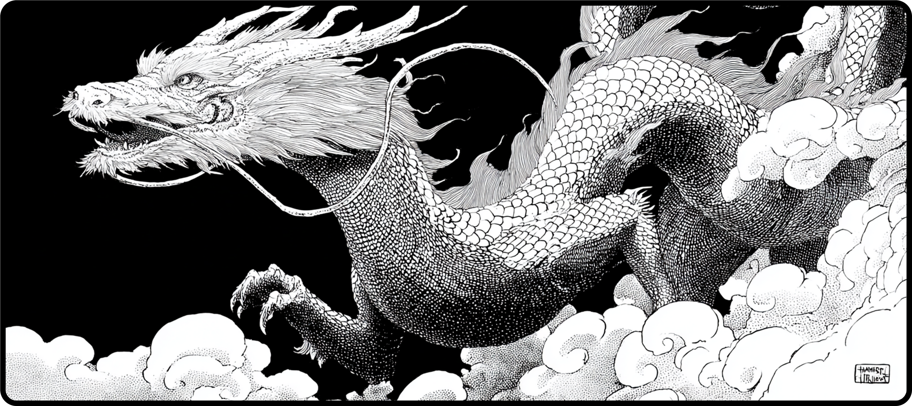 Dragon Above the Clouds
